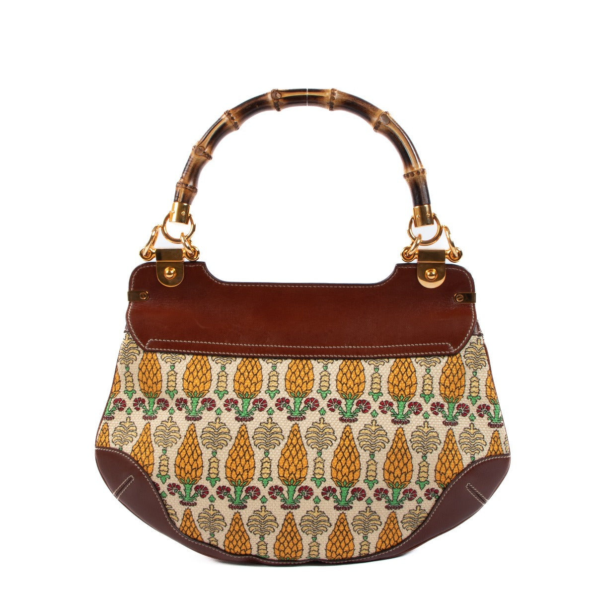 Authentic second hand vintage Gucci Pigna Ananas Pineapple Peggy Bag on www.labellov.com