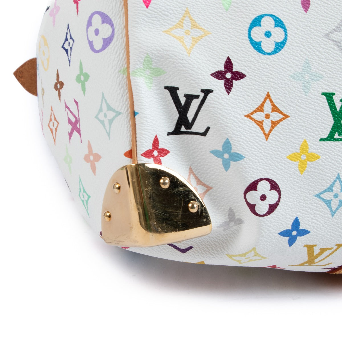 Authentic second hand pre-owned vintage Louis Vuitton Keepall 45 Monogram Multicolore Takashi Murakami
