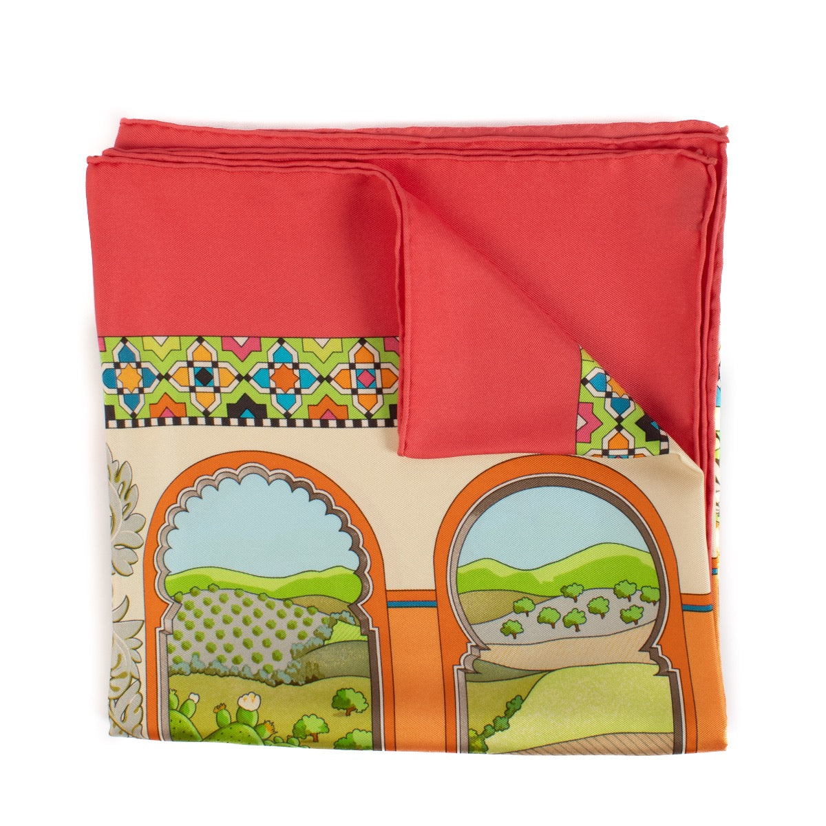 shop 100% authentic second hand Hermès Les Jardins d'Andalousie Silk Scarf on Labellov.com