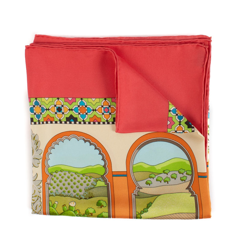 shop 100% authentic second hand Hermès Les Jardins d'Andalousie Silk Scarf on Labellov.com