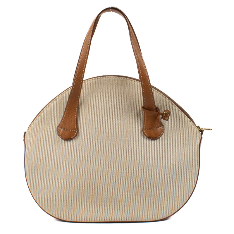 Delvaux Sourire Toile De Fauve Bag aan de beste prijs bij Labellov secondhand luxury in Antwerpen & Knokke.