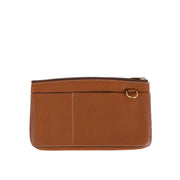 Delvaux Camel Leather Vintage Pochette