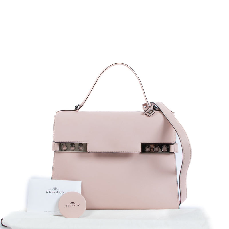 Delvaux Tempête MM Nude Supple Calf