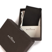 Shop safe online at Labellov in Antwerp this 100% authentic second hand Delvaux Black Leather Cardholder