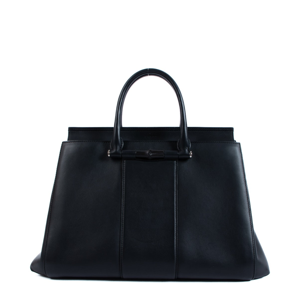 Gucci Zwarte Lady Bamboo Tote Tas