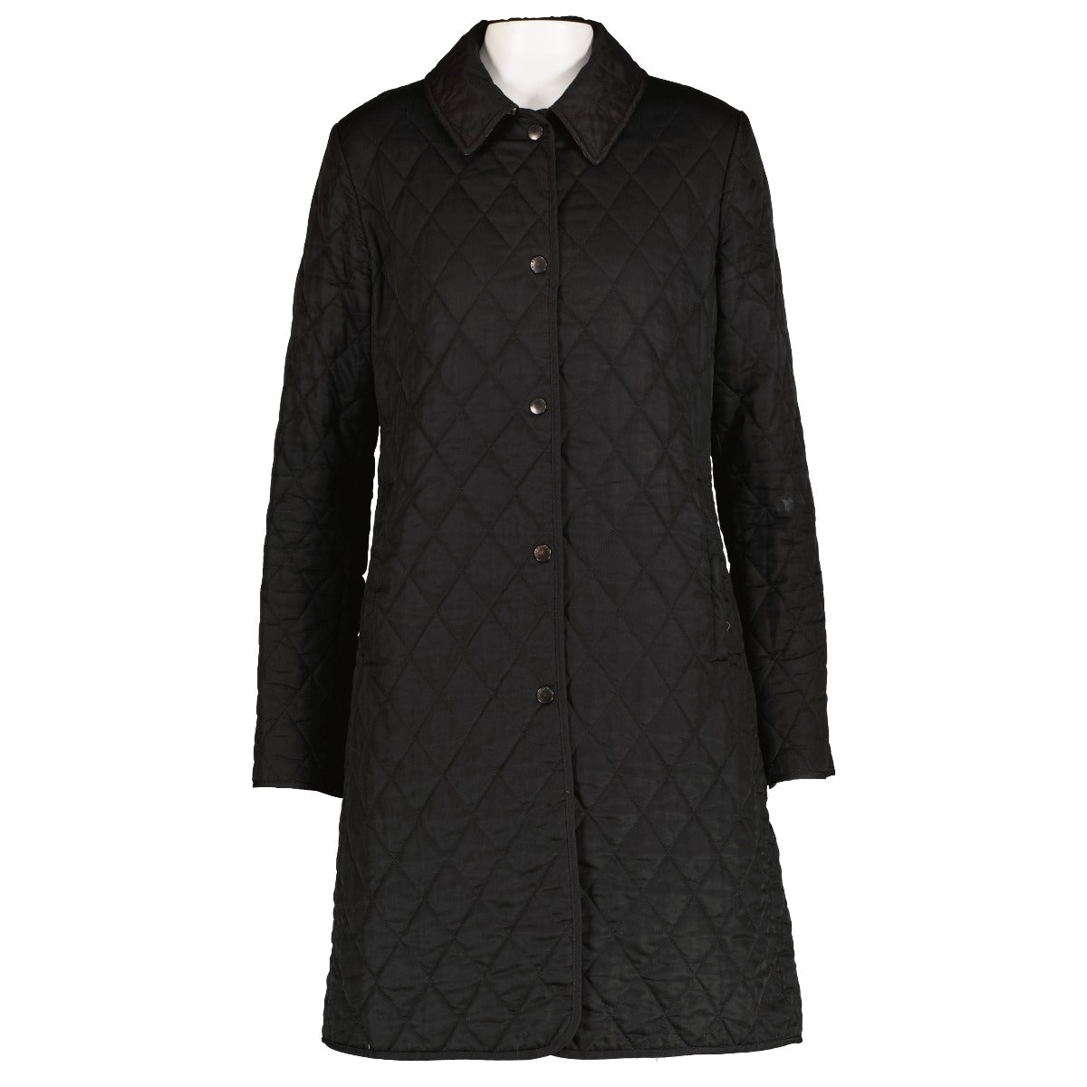 Manteau matelassé Burberry noir - Taille FR38