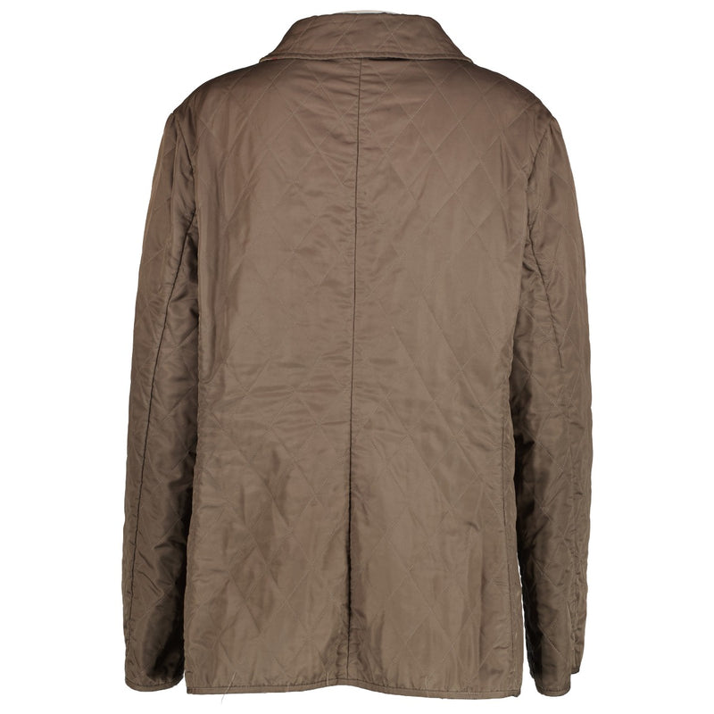 Burberry Green Quilted Jacket