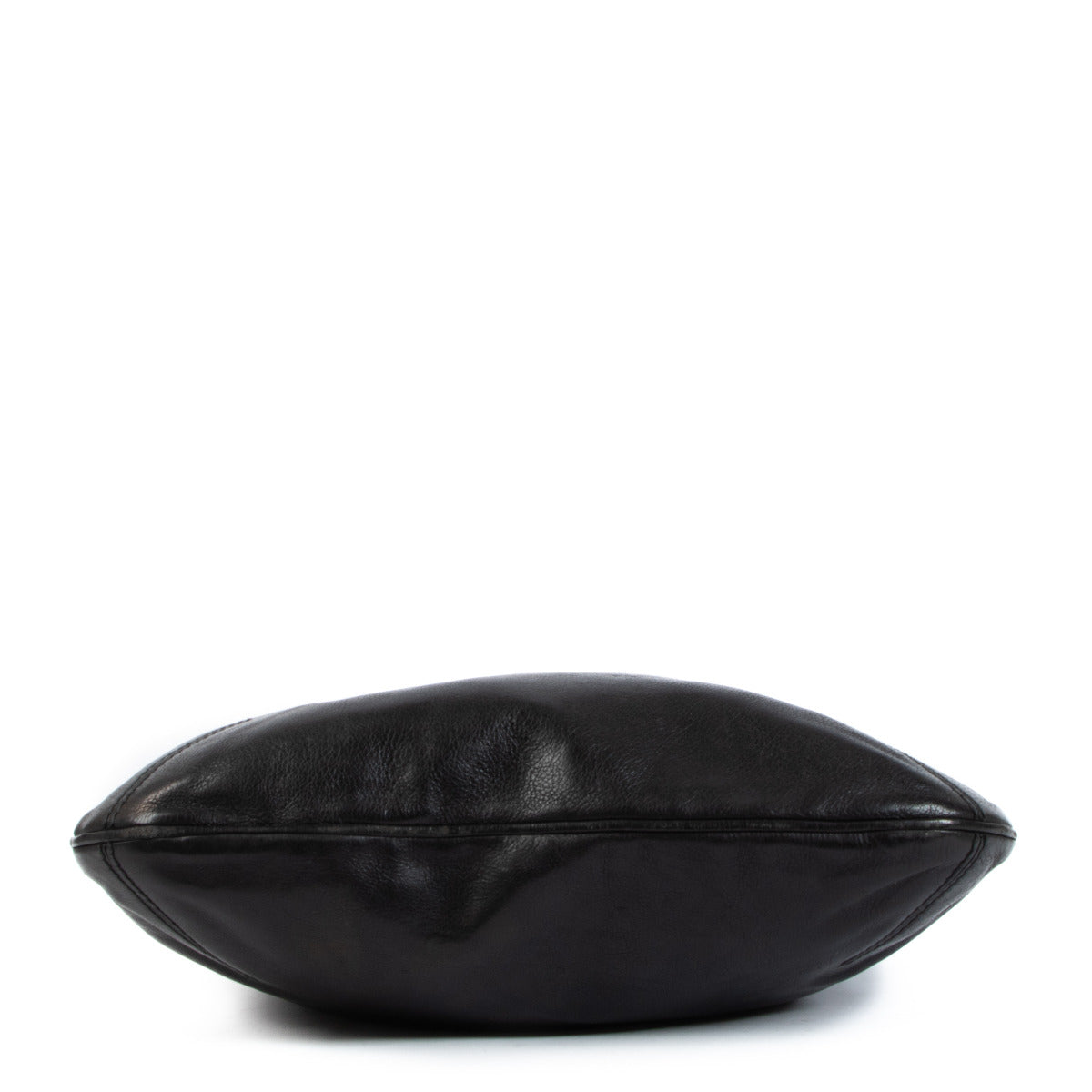 Sac cabas petit modèle Tribute d'Yves Saint Laurent en cuir de veau noir