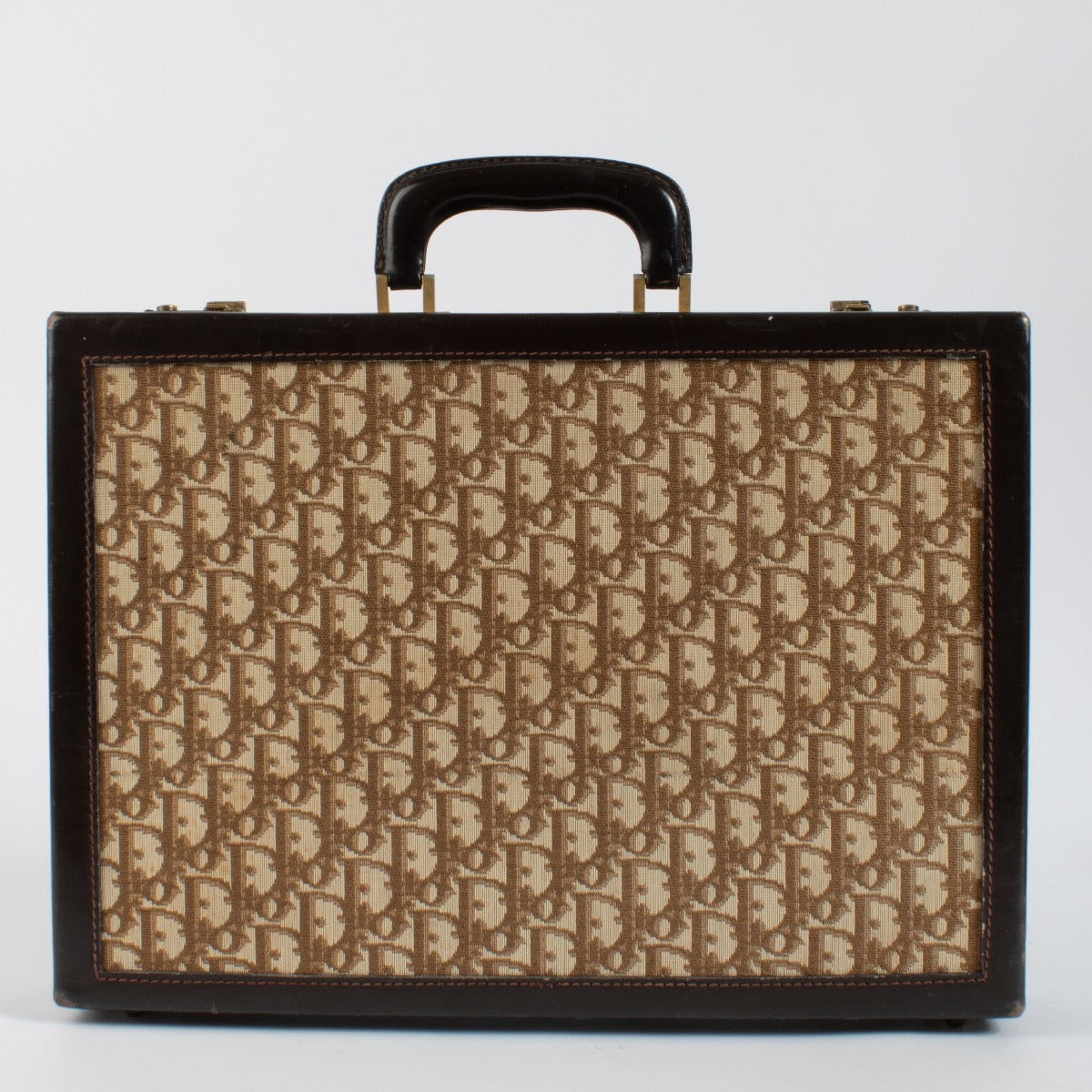 Authentic second hand Christian Dior Brown Oblique Briefcase on Labellov.com