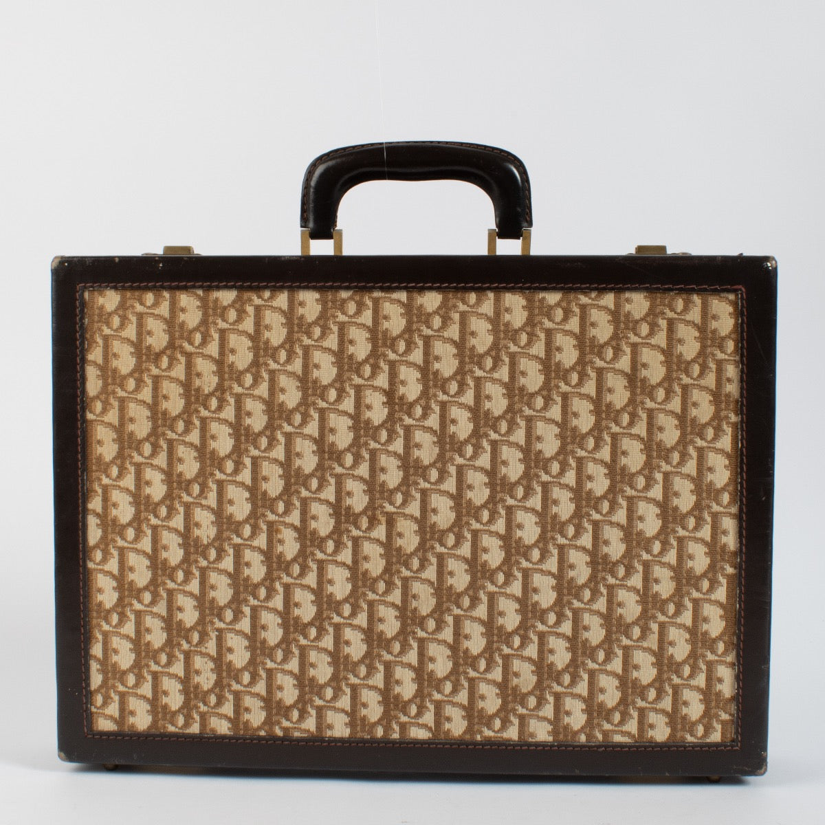 Authentic second hand Christian Dior Brown Oblique Briefcase on Labellov.com