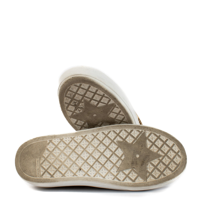 Christian Dior Monogram Bruine Sneakers - Maat 36,5