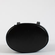 Authentic second hand Louis Vuitton Black Monogram Satin Mini Bucket Bag on Labellov.com