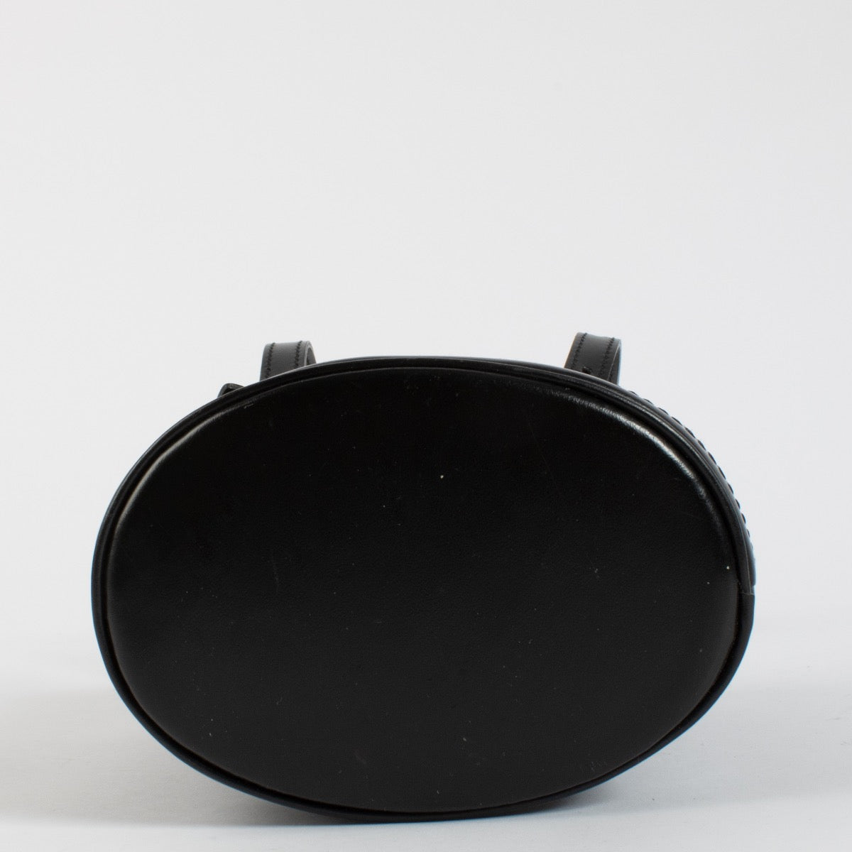 Authentic second hand Louis Vuitton Black Monogram Satin Mini Bucket Bag on Labellov.com