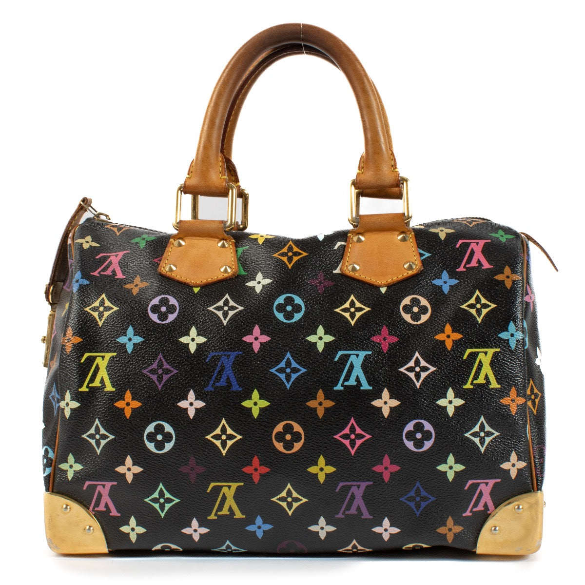 Shop 100% authentic secondhand Louis Vuitton Black Murakami Speedy Top Handle on Labellov.com