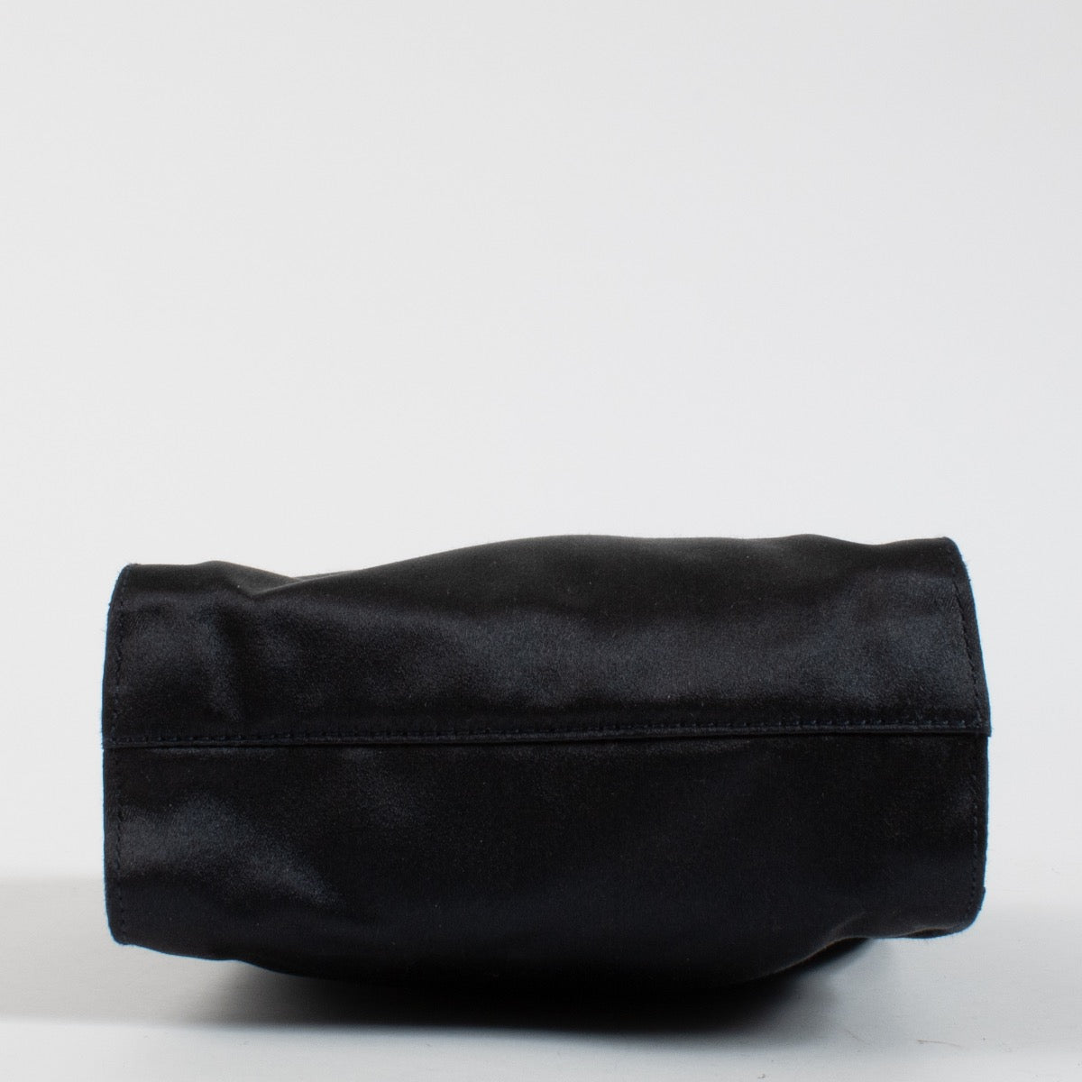 Authentic second hand Prada Black Satin Tassel Crossbody Bag on Labellov.com