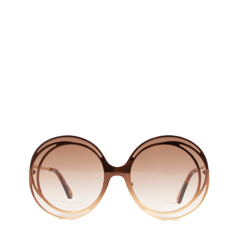 Chloé CE170S Carlina Round Oversized Sunglasses