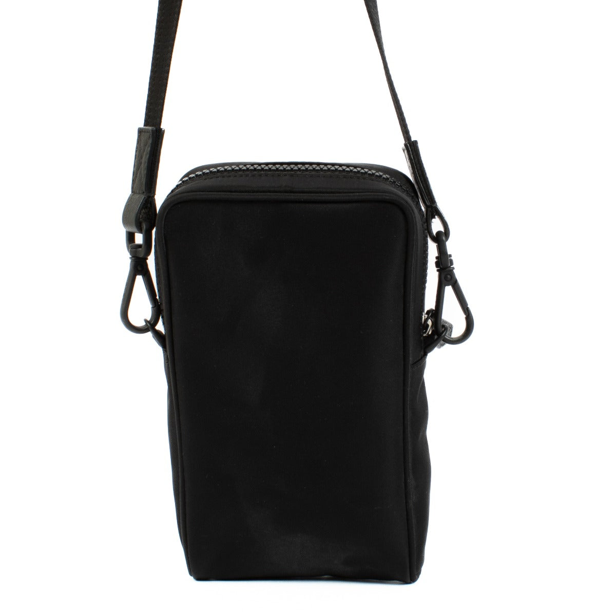 Fendi Zwarte Nylon Baguette Telefoonhoesje Tas