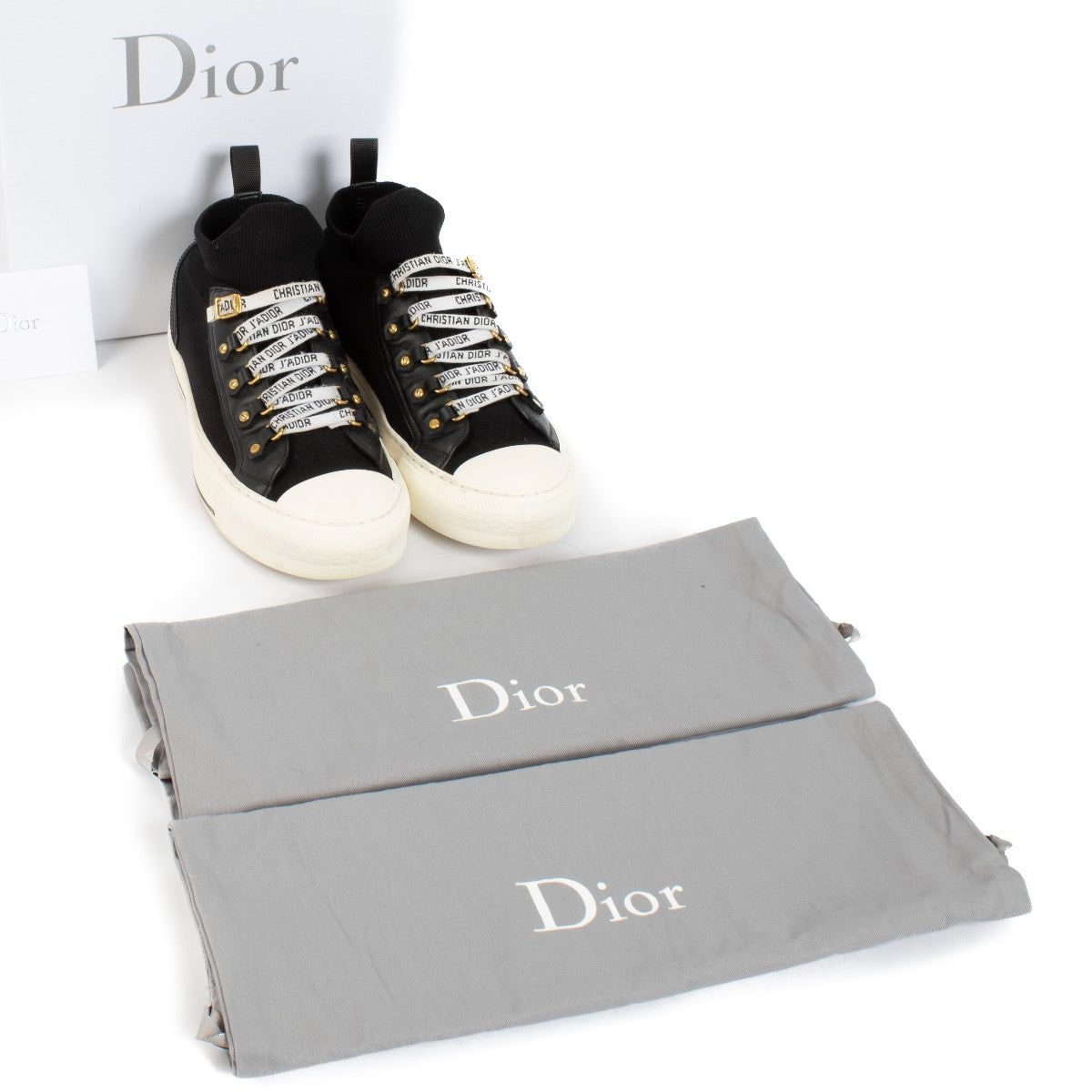 Shop 100% authentic Christian Dior Blue Walk'N'Dior Sneakers on Labellov.com