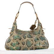 Prada Azzurro Python Hobo Bag