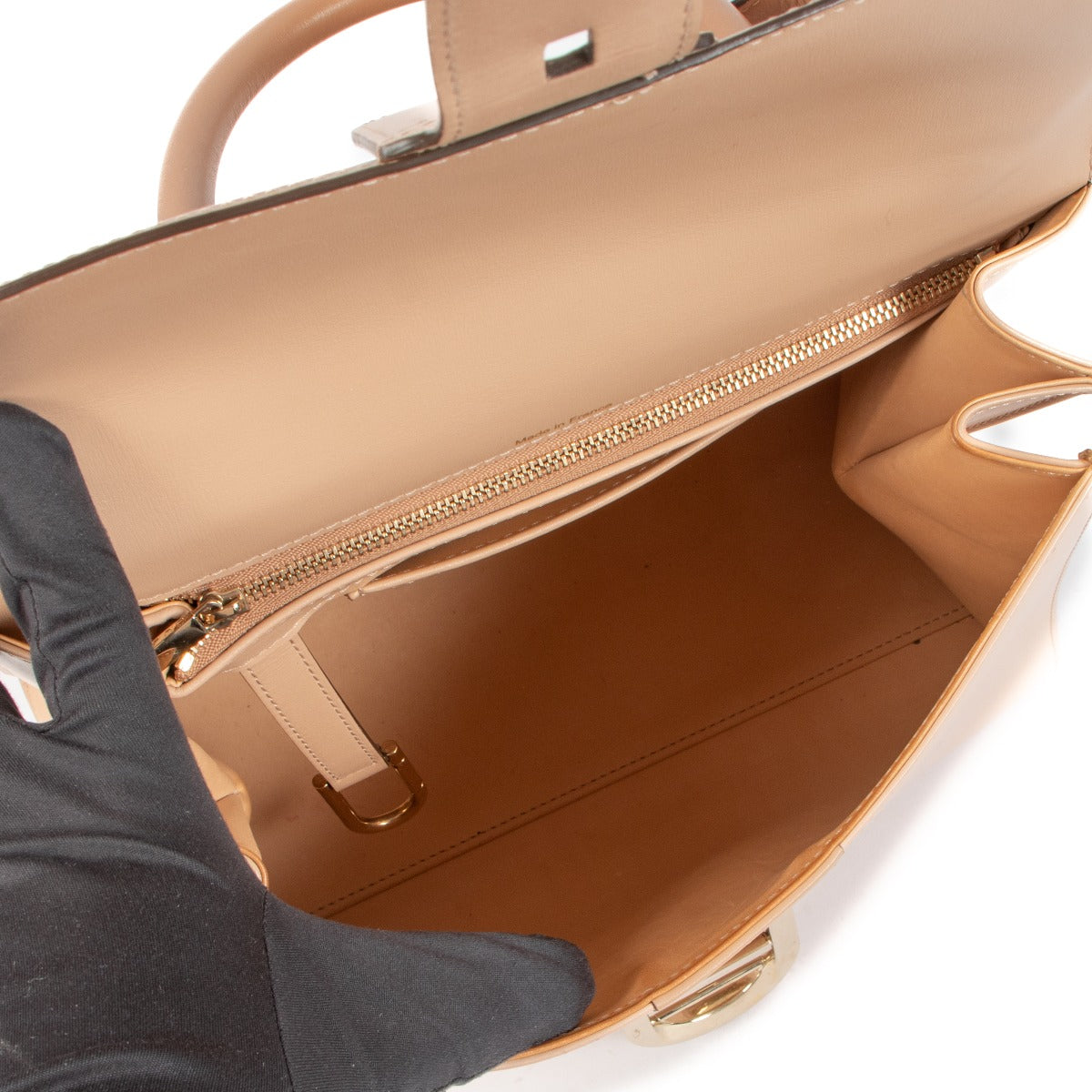 Delvaux Brillant MM Camaïeux Nude Box Calf