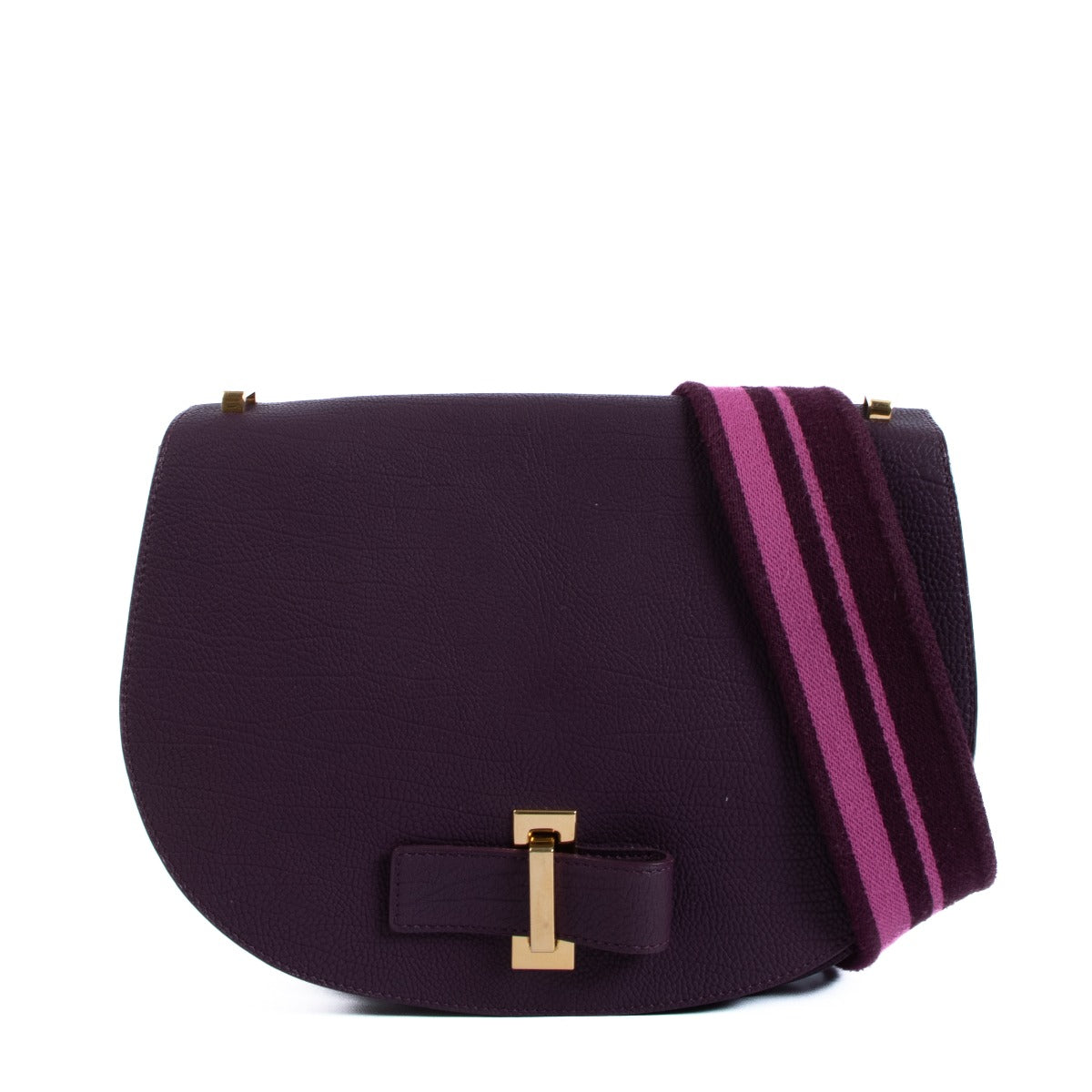 Delvaux Le Mutin MM Prune Crispy Calf