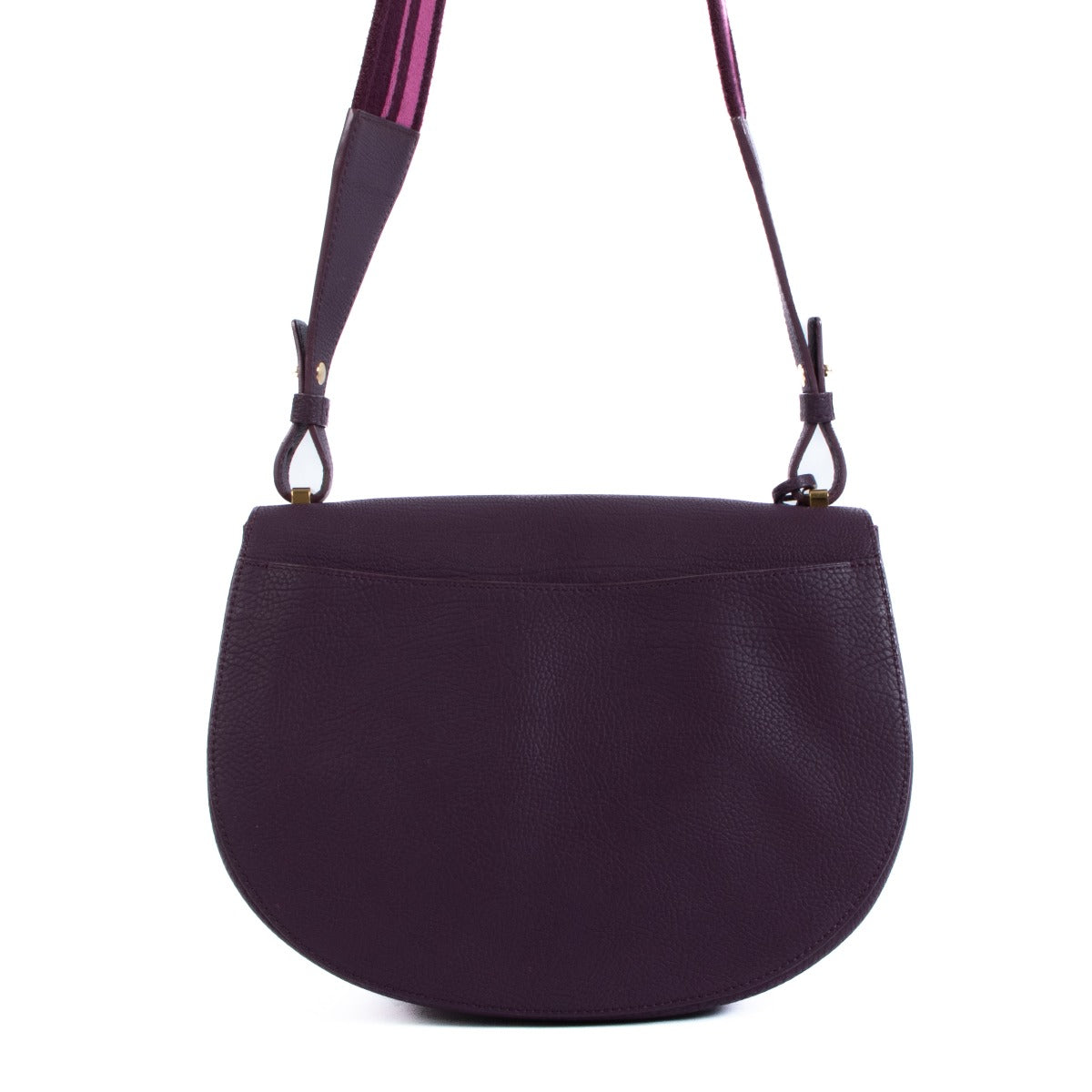 Delvaux Le Mutin MM Prune Crispy Calf