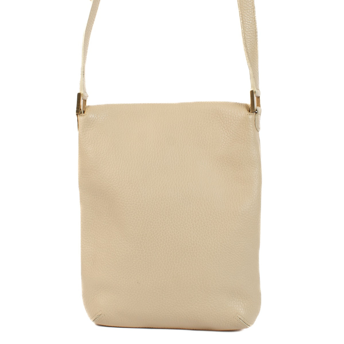 Shop safe online at Labellov in Antwerp, Brussels and Knokke this 100% authentic second hand Delvaux Beige Louise Baudrier PM Crossbody Bag