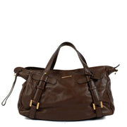 Shop safe online at Labellov in Antwerp, Brussels and Knokke this 100% authentic second hand Delvaux Brown St. Germain Top Handle Bag