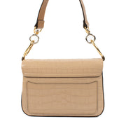 shop 100% authentic second hand Chloé Beige Crocodile Embossed Small C Bag on Labellov.com