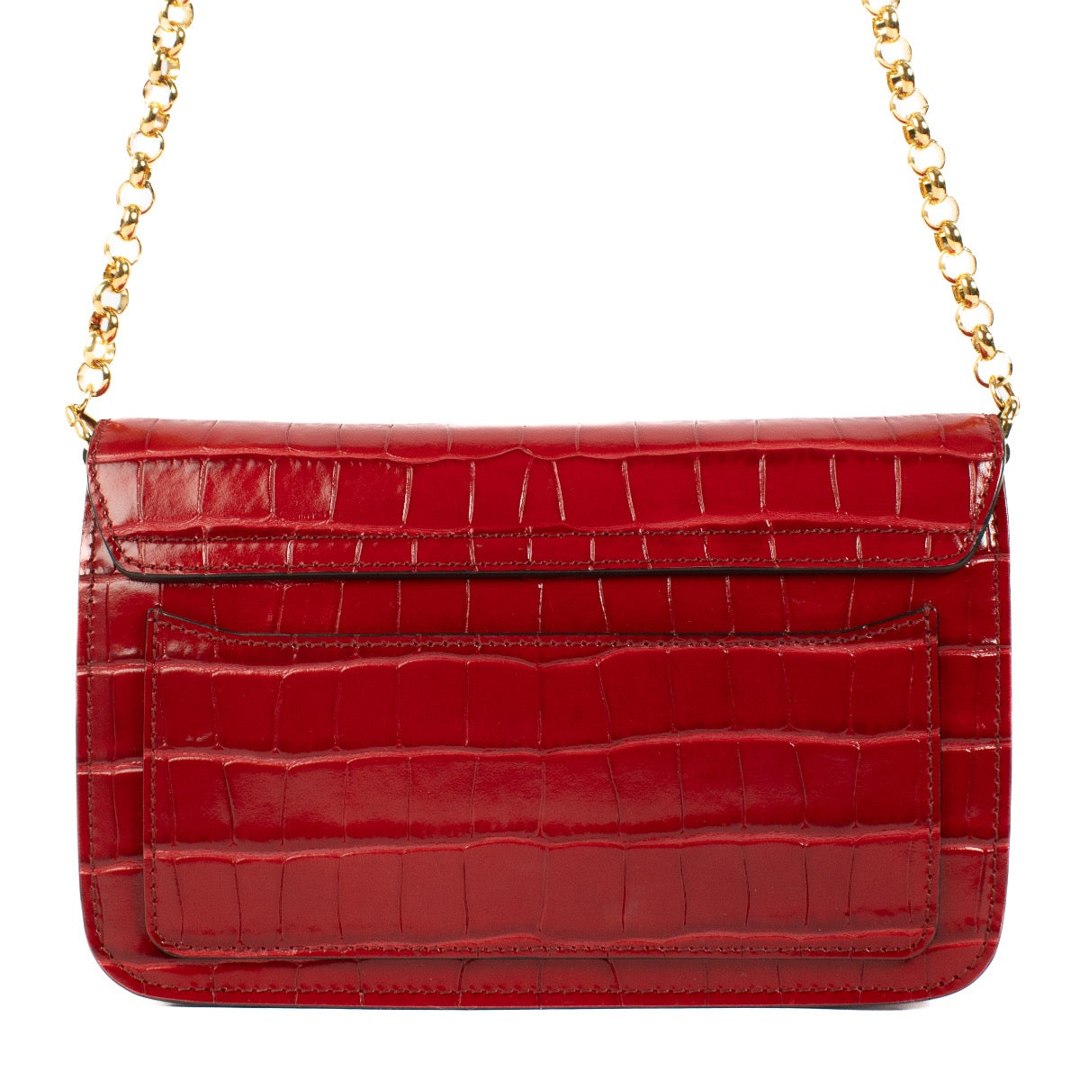 Authentic second hand Chloé Red Crocodile C Bag on Labellov.com