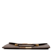 buy 100% authentic pre loved Delvaux Brown Clutch on Labellov.com
