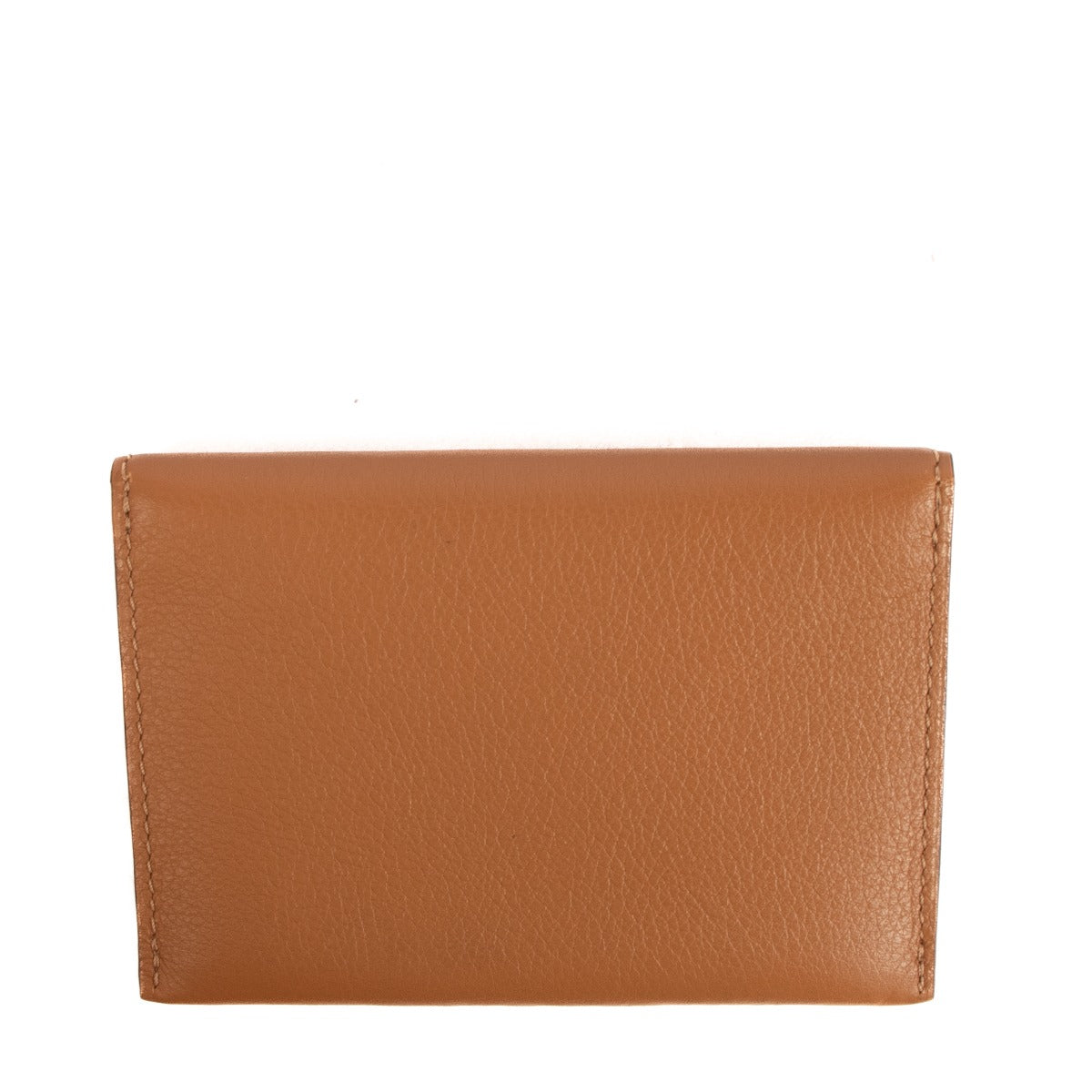 Porte-cartes en cuir de chameau Delvaux