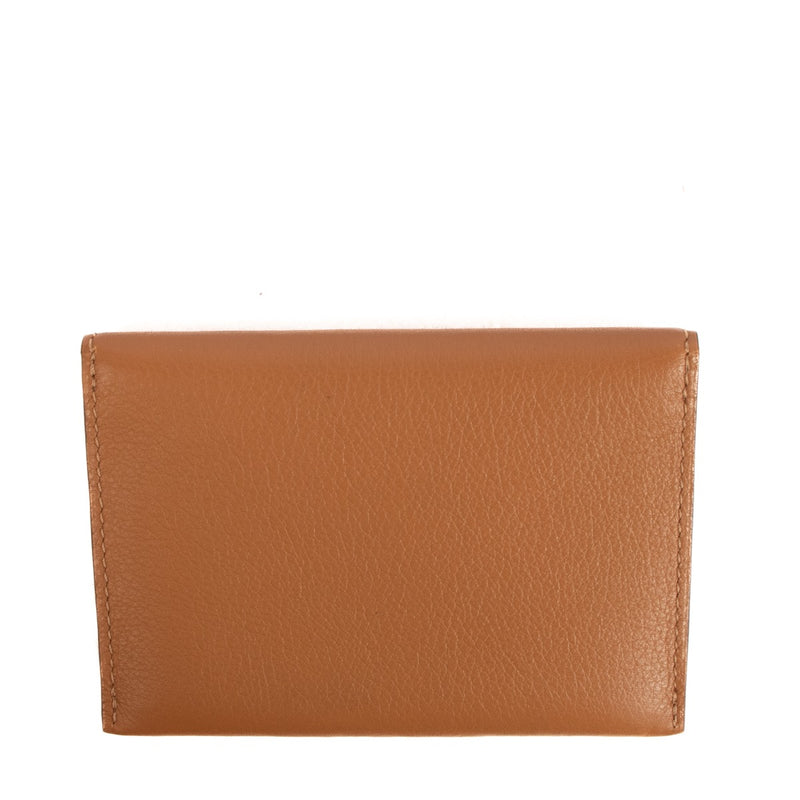 Delvaux Camel Leren Kaarthouder