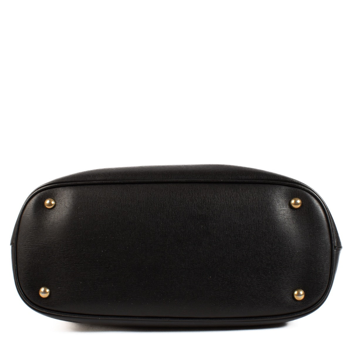 buy 100% authentic pre loved Gucci Black Leather Bright Bit Top Handle on Labellov.com
