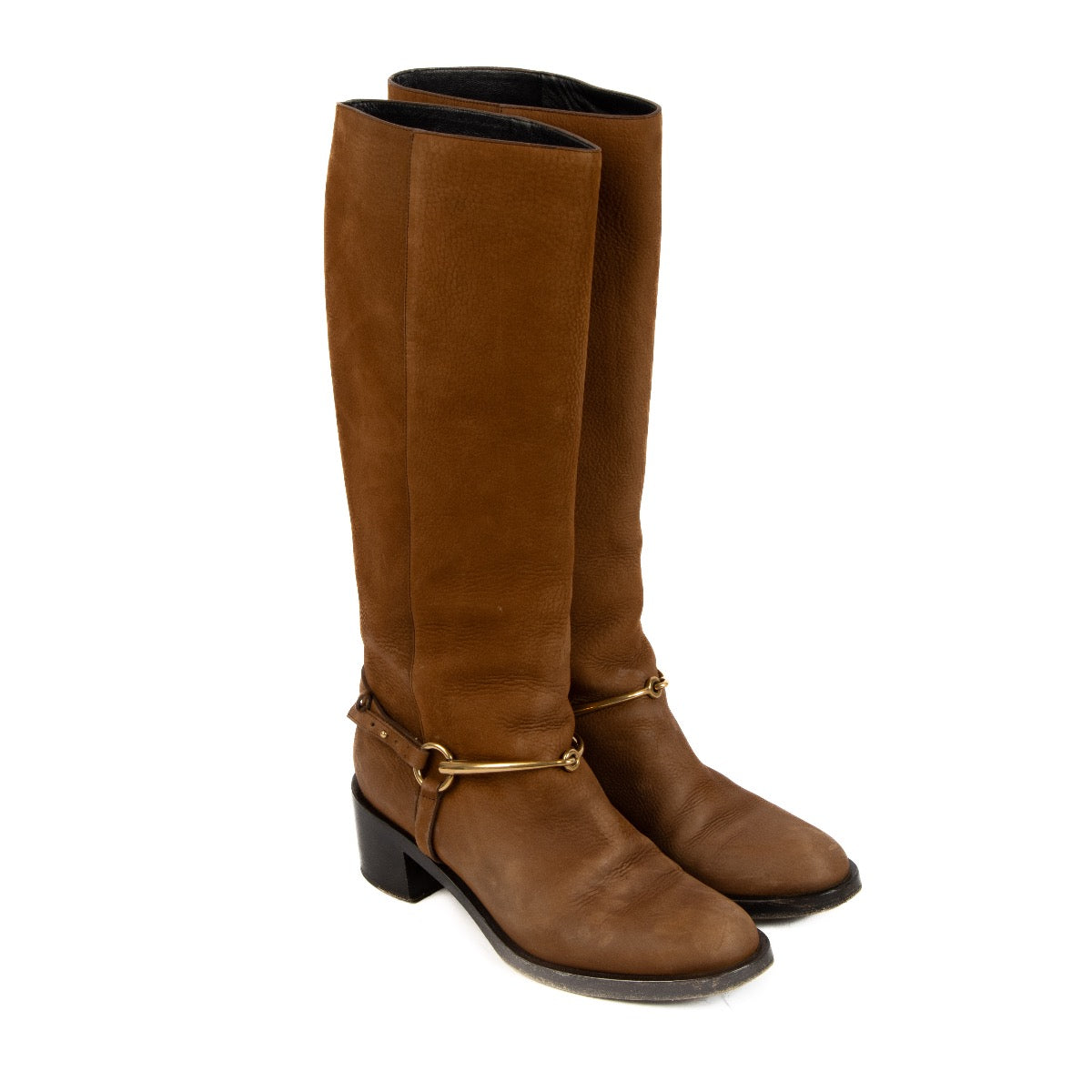 Shop 100% authentic second-hand Gucci Brown Cowboy Boots - Size 38,5 on Labellov.com