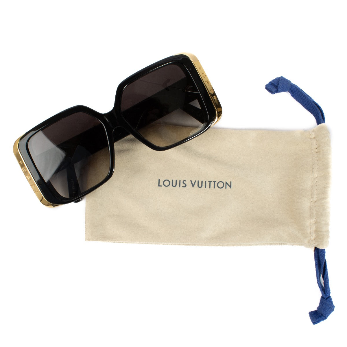 Authentic second hand Louis Vuitton Black Glasses on Labellov.com