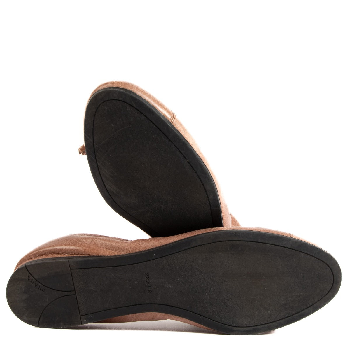 Prada Taupe Ballerinapumps - Maat 39 1/2