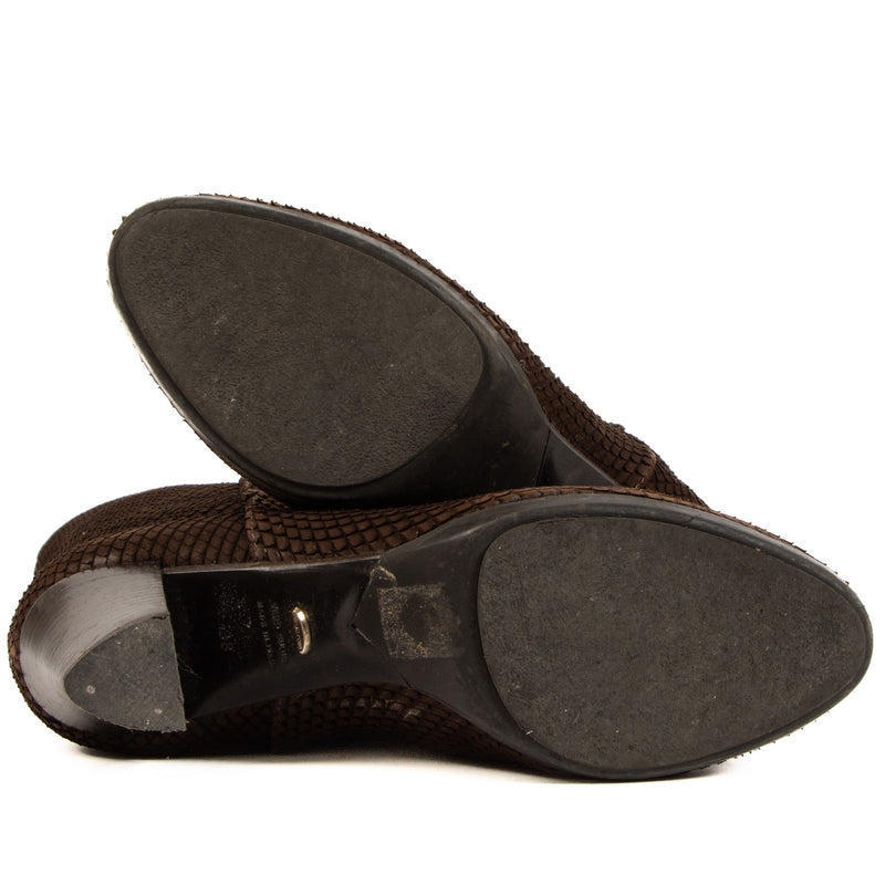 Shop 100% authentic second-hand Sergio Rossi Brown Boots - Size 38 on Labellov.com