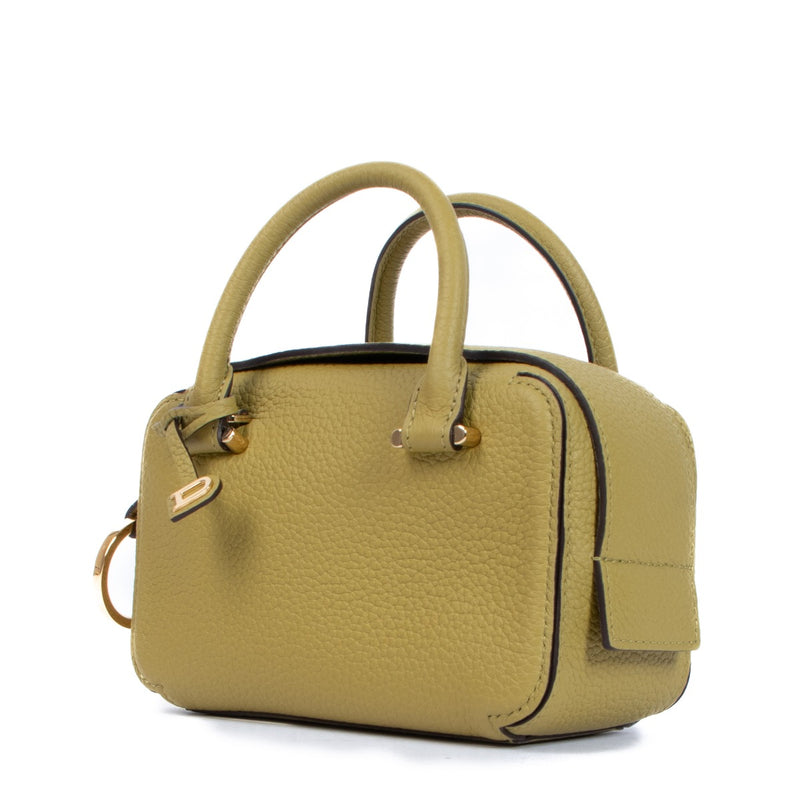Delvaux Cool Box Nano Aloe Taurillon Soft