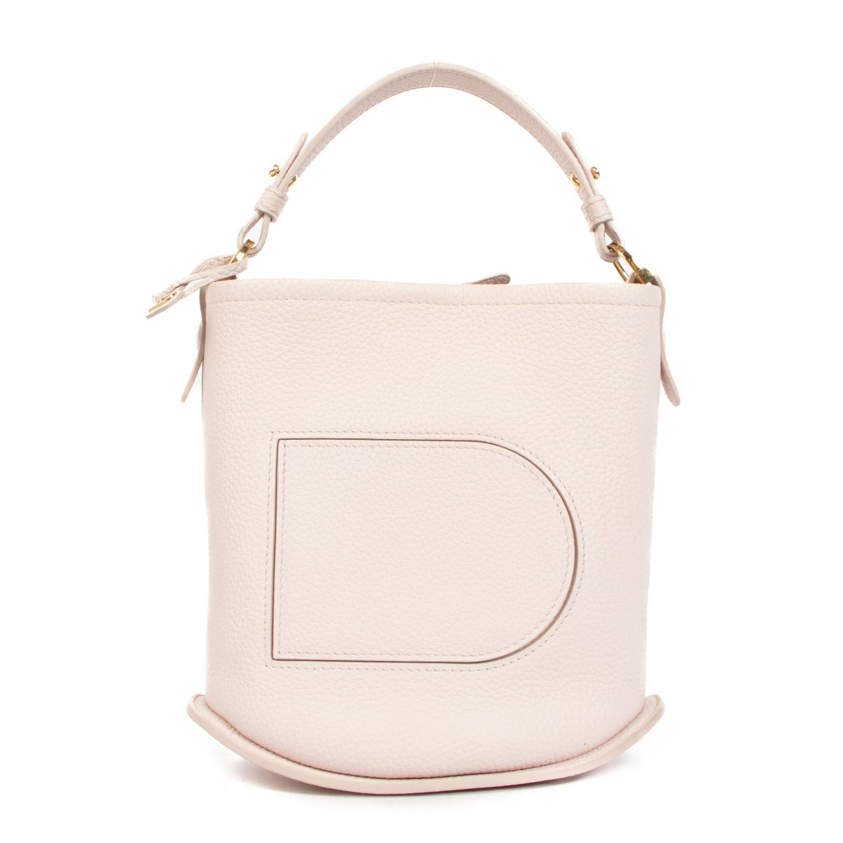 Delvaux Pin Mini Bucket Silk Pink Taurillon Soft