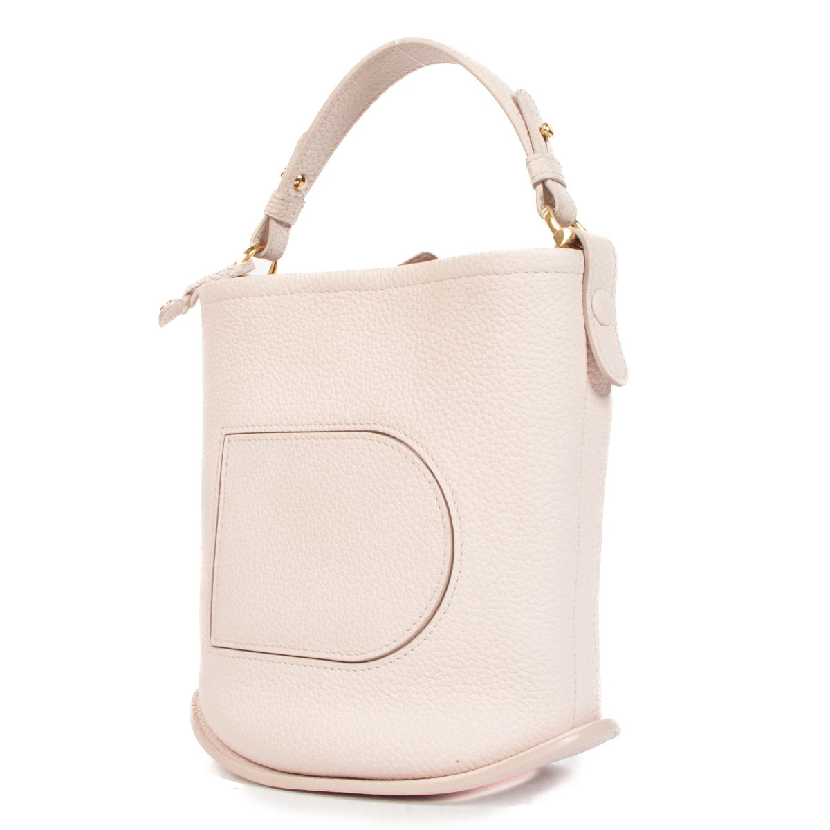 authentic second hand Delvaux Silk Pink Taurillon Soft Pin Mini Bag on Labellov.com
