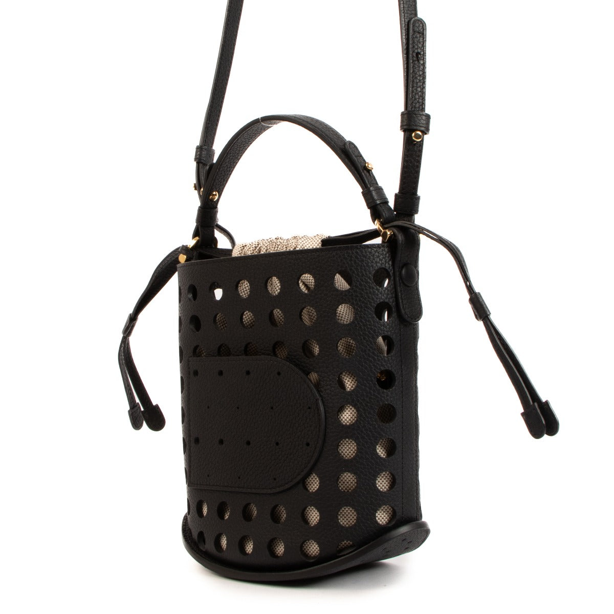 authentic second hand Delvaux Pin Mini Bucket Airess Bag on Labellov.com