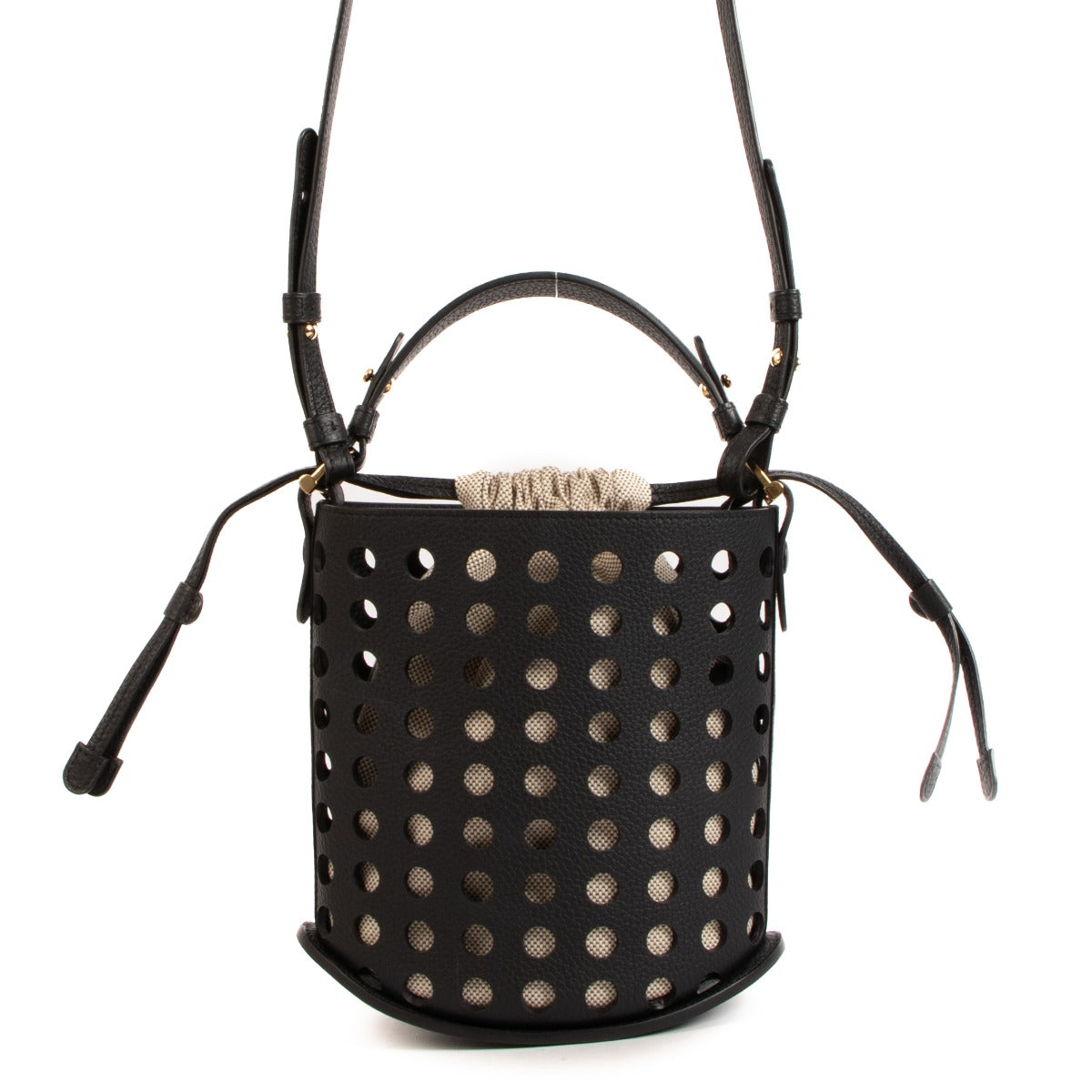 authentic second hand Delvaux Pin Mini Bucket Airess Bag on Labellov.com