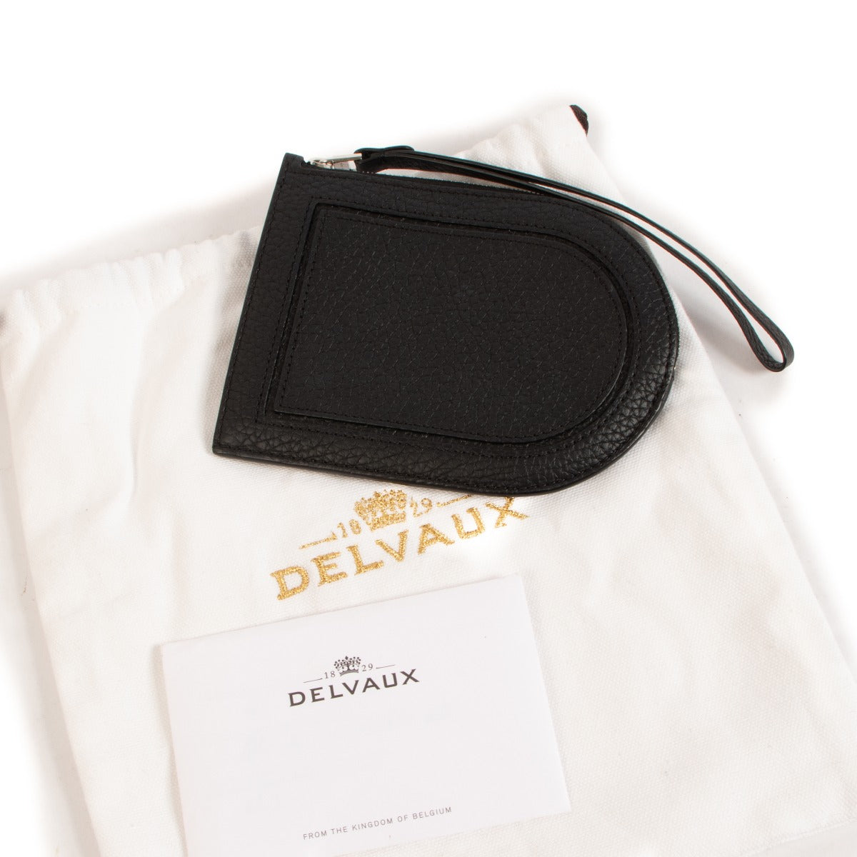 Delvaux Black Taurillon Soft Pin D Multifonctions