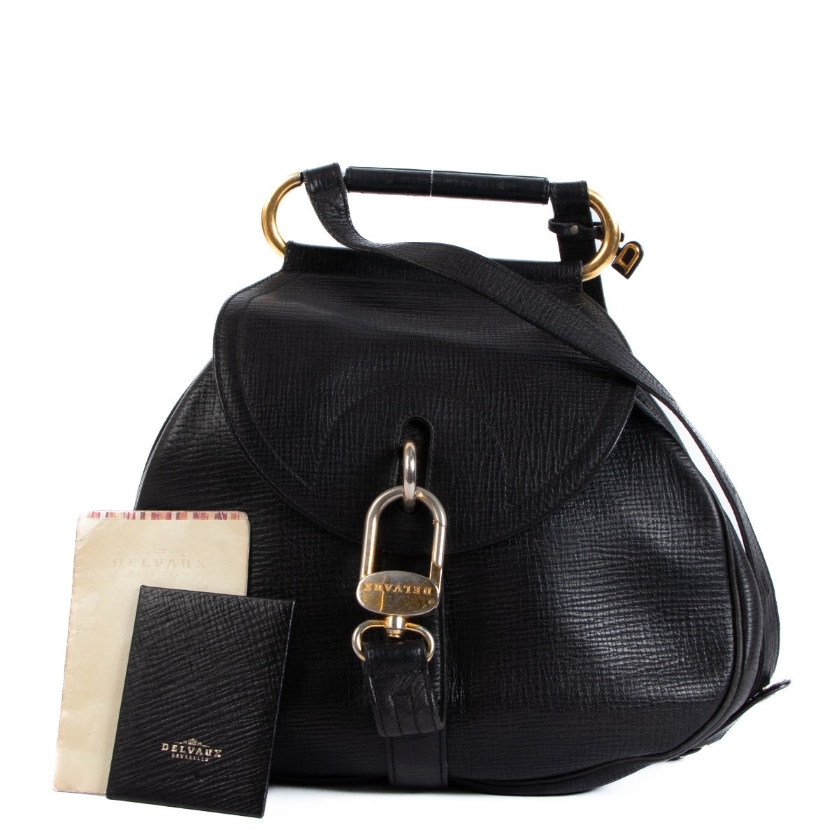 Vintage Delvaux Cerceau bag in preloved condition on Labellov.com
