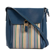 Delvaux Toile De Cuir Crocus Crossbody Bag