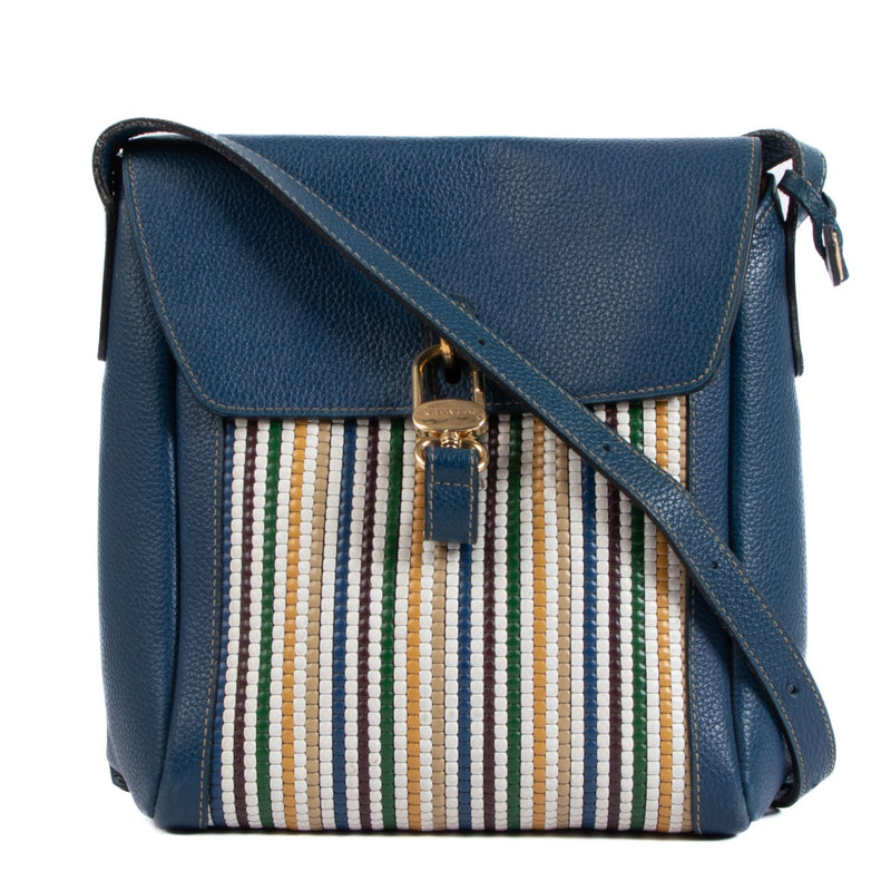 Delvaux Toile De Cuir Crocus Crossbody Bag