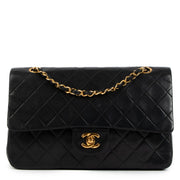 Chanel Black Lambskin Medium Classic Flap Bag