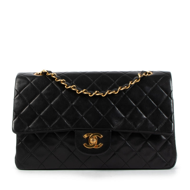 Chanel Vintage Black Medium Classic Flap Bag