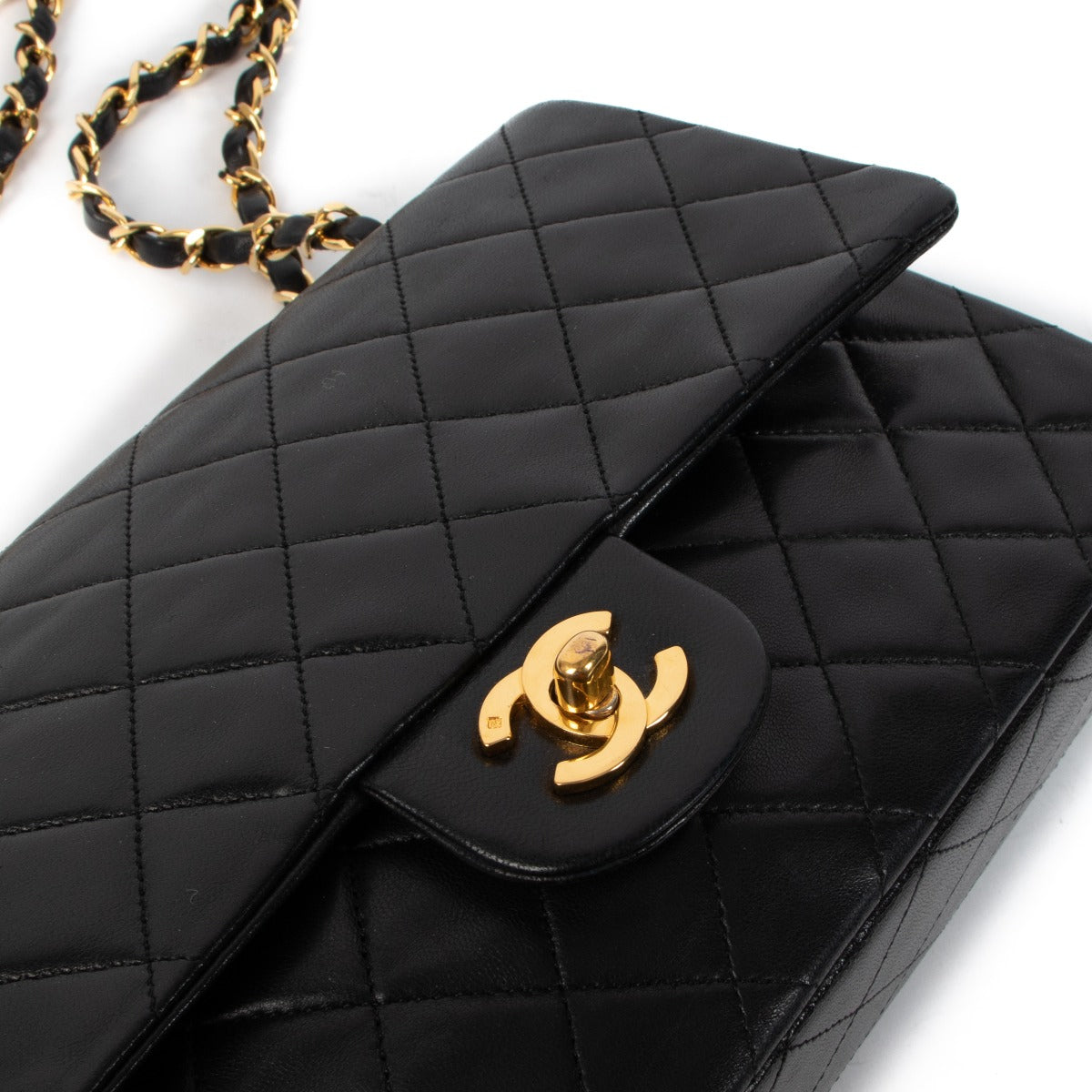 Chanel Vintage Black Medium Classic Flap Bag